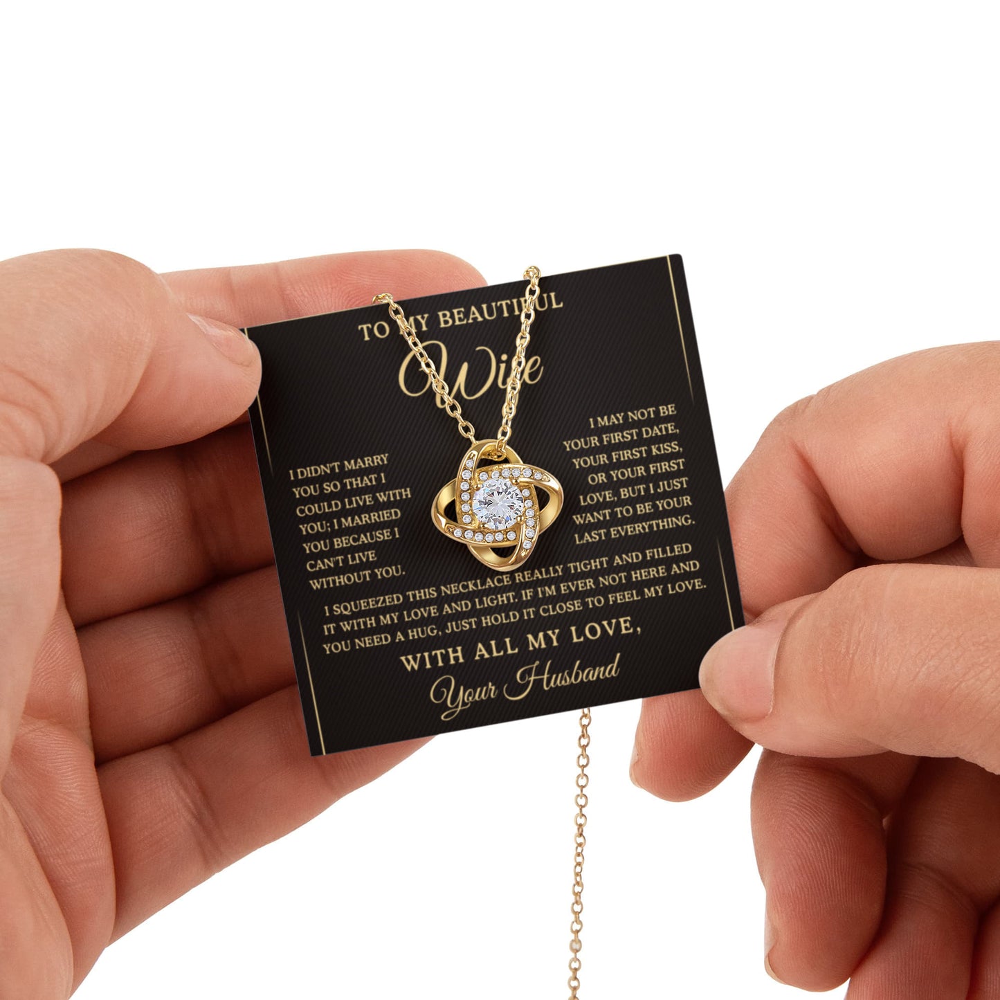 Forever Love Necklace, Gift for Her, Romantic Christmas Birthday Valentine Gift