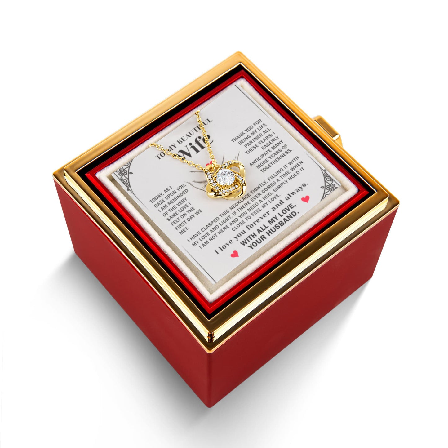 Jewelry to My Wife - the Best Thing That Ever Happened to Me, Valentine's Day Gifts