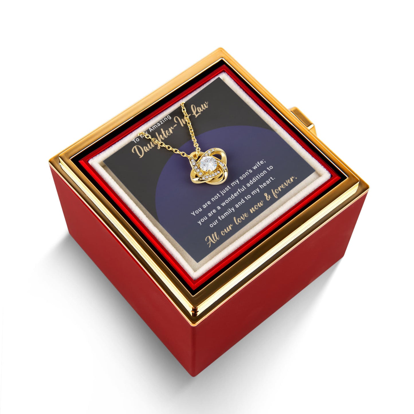 Necklace Gift for Daughter, Jewelry for Daughter-in-law, Birthday Gift for Christmas, Meaningful Gift, Mother Daughter Necklace