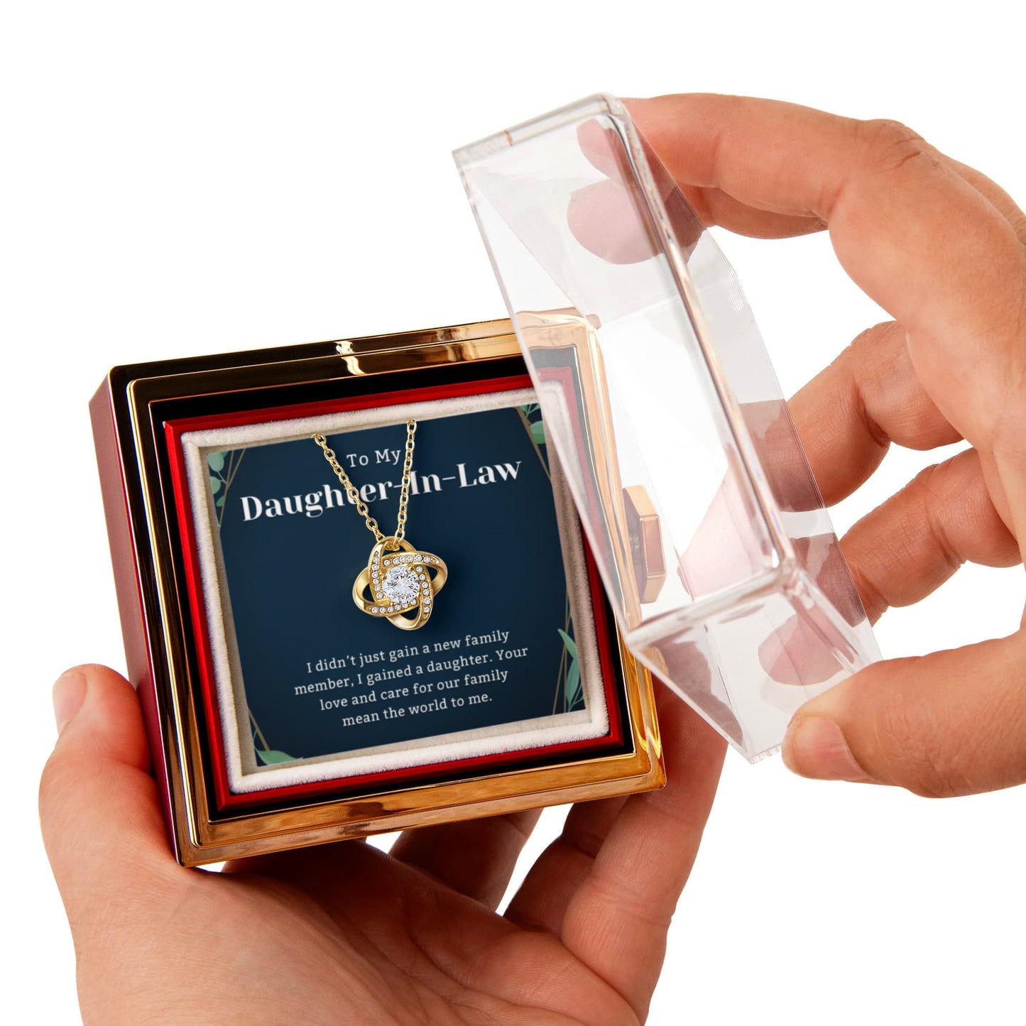 Daughter in Law Gift Necklace From Mother in Law, Bonus Daughters Jewelry for Birthday