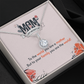 From Son to Mom: An Eternal Love necklace for Unconditional Love and Support With Mahogany Style Luxury Box