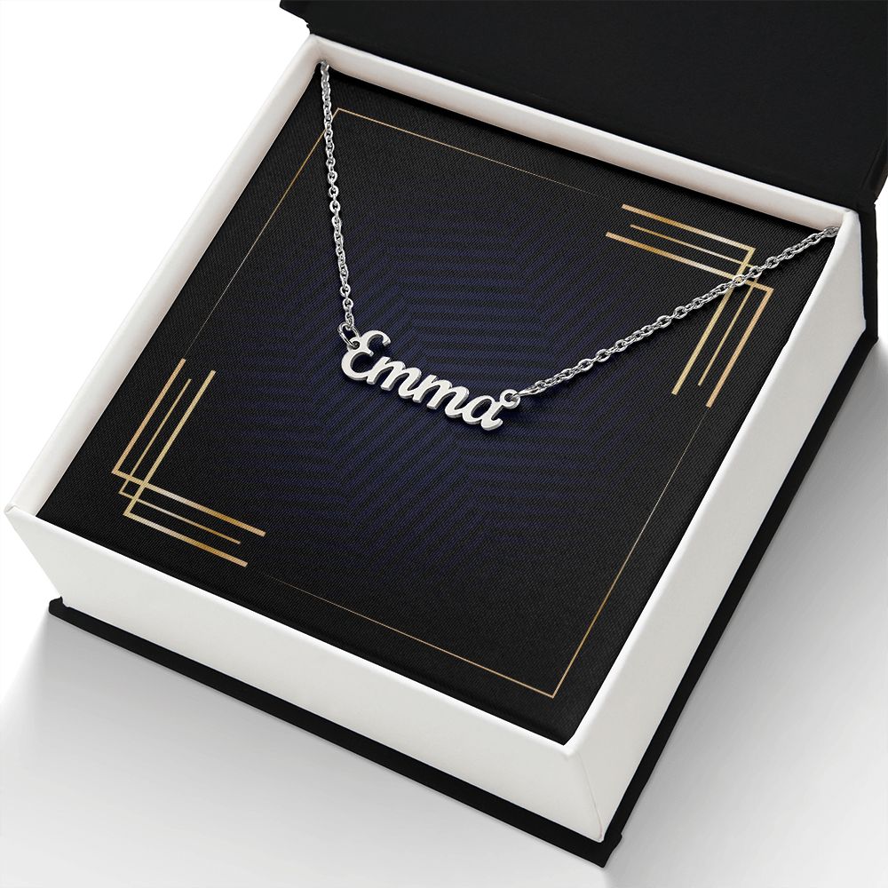 Exclusive Name Necklace - Limited Edition - perfect gift for your loved ones