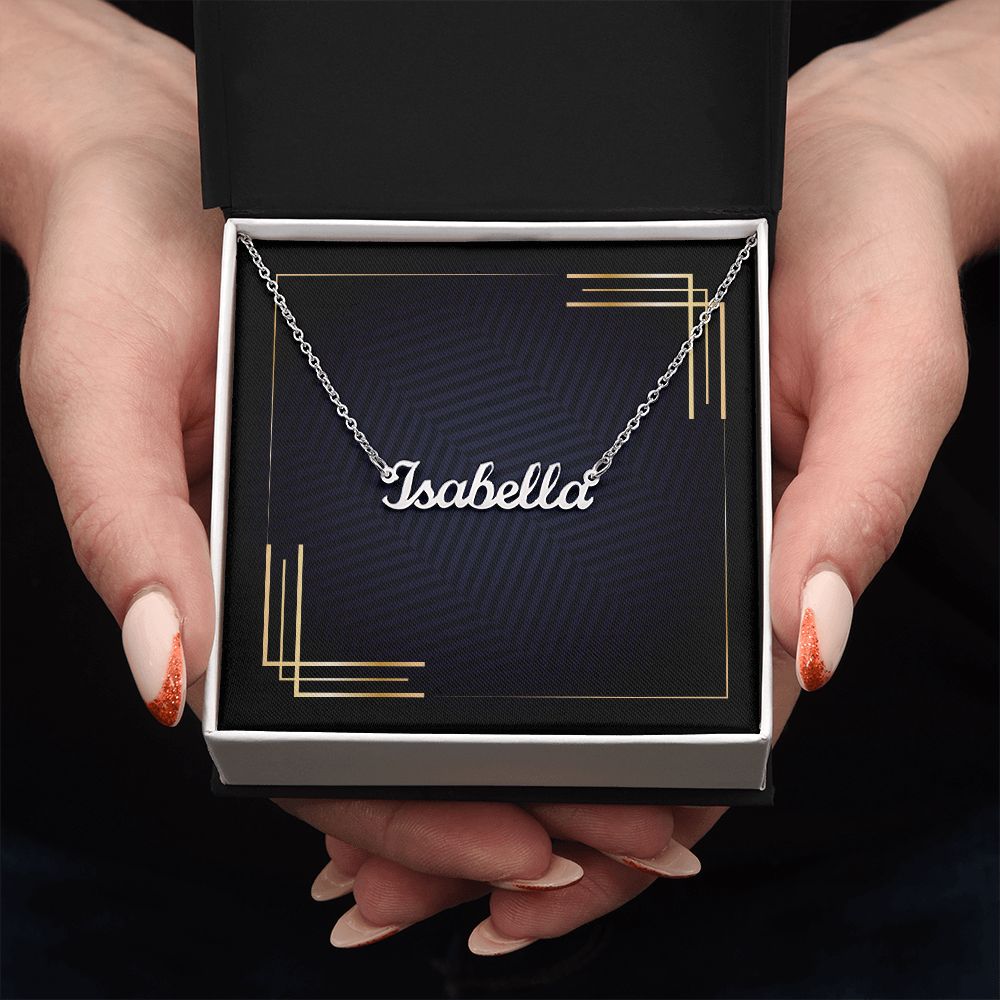 Exclusive Name Necklace - Limited Edition - perfect gift for your loved ones