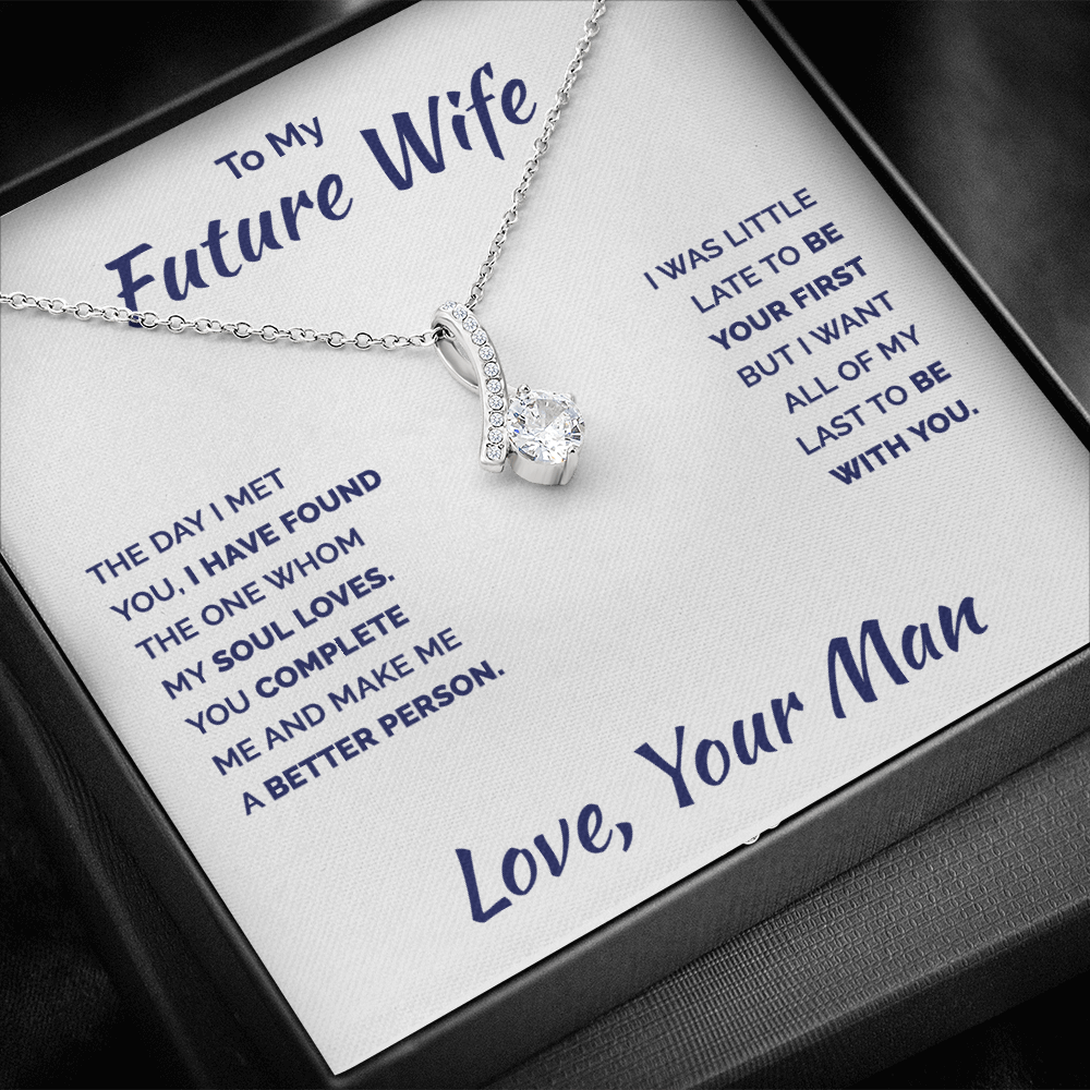 My Future Wife - You Complete Me - AB Necklace