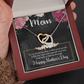 Meaningful Mom Gifts To My Mom Love Knot Necklace Affordable and Elegant